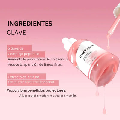 Medicube Pdrn Pink Peptide Serum Facial Salmon 30ML (VIRAL EN REDES SOCIALES)