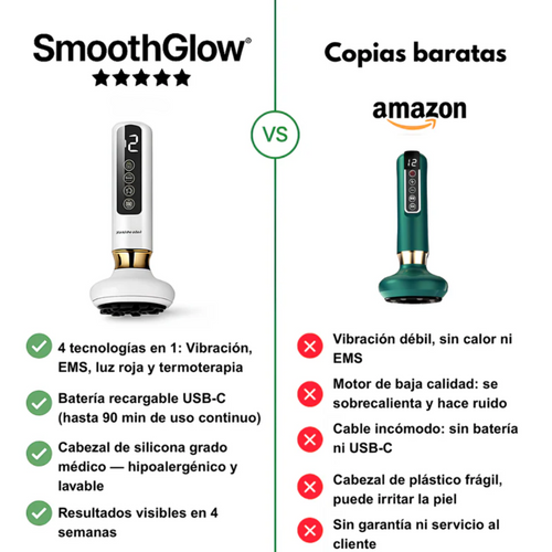 SmoothGlow - Masajeador anticelulilitico